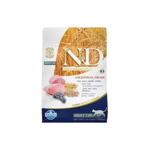 N&D LG CAT Adult Lamb & Blueberry 300g