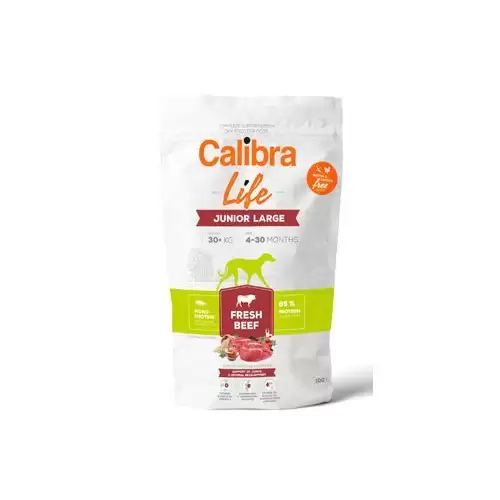 Calibra Dog Life Junior Large Fresh Beef 100g