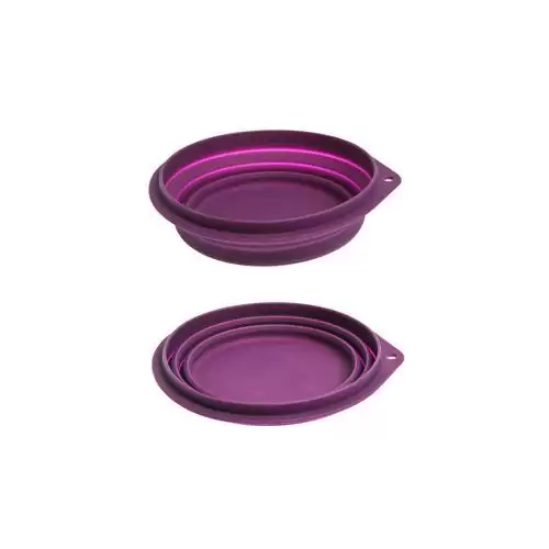 Silikonová cestovní miska 1000ml KAR