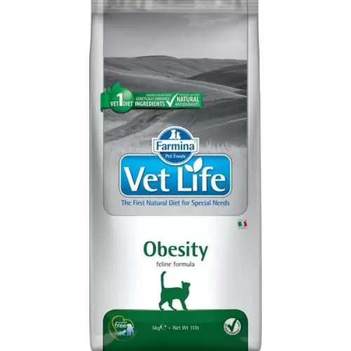  Vet Life Natural Feline Obesity 5 kg