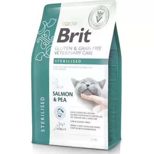  Brit Veterinary Care Cat Sterilised 2 kg