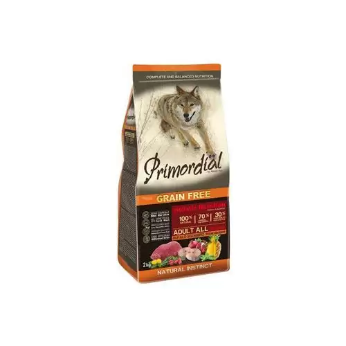 Primordial Dog GF Adult Buffalo&Mackerele 2kg