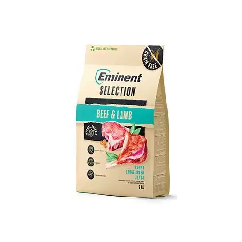 Eminent Dog Selection Puppy Large Breed Beef&Lamb 2kg