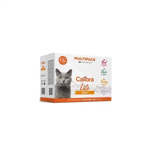 Calibra Cat Life kapsa Adult Multipack 12x85g