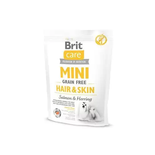 Brit Care Dog Mini Grain Free Hair & Skin 400g