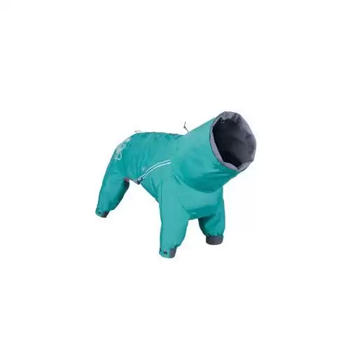 Obleček Hurtta Mudventure overal ECO paví zeleň 35M