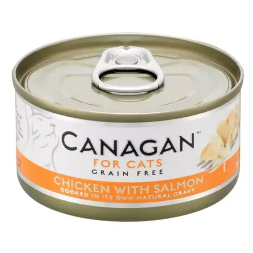  Canagan Cat konz. - Kuře a losos 75 g