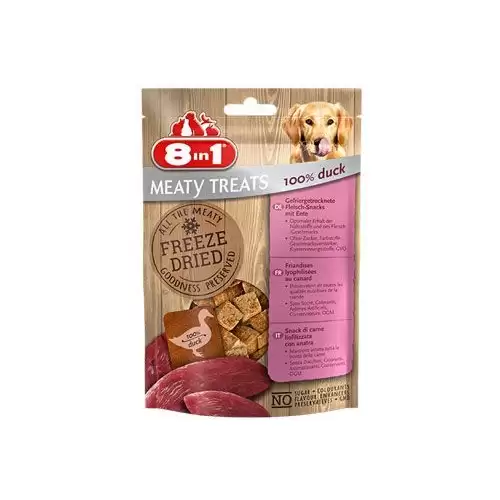 Pochoutka 8in1 Meaty Treats FD Duck 50g