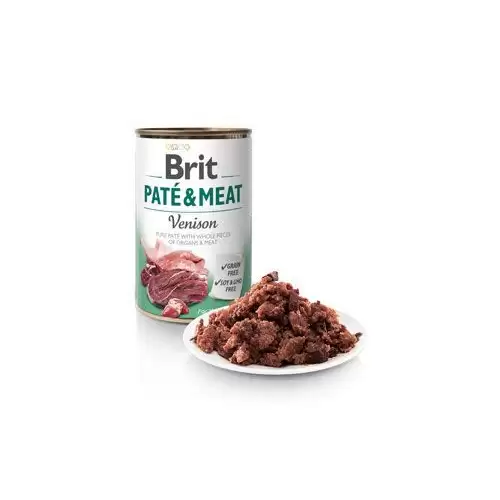 Brit Dog konz Paté & Meat Venison 800g