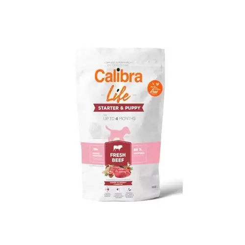 Calibra Dog Life Starter&Puppy Fresh Beef 100g