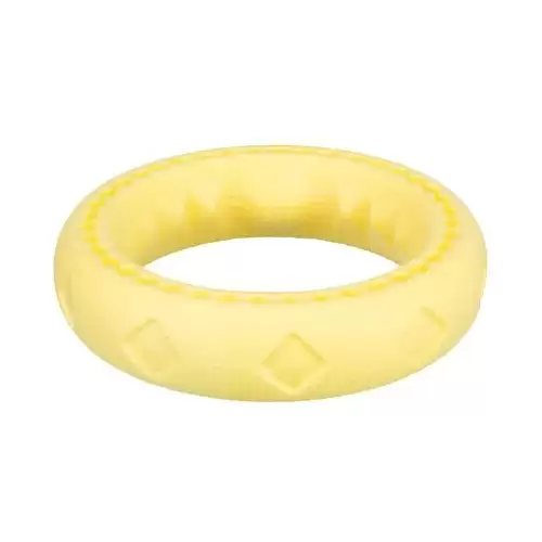 Kroužek TPR, termoplastová guma, plovoucí ø 11 cm, barva oranžová