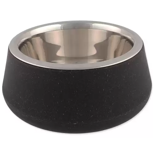 Miska Dog Fantasy nerez EcoStyle šedá 17cm, 850ml