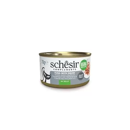 Schesir Cat konz. Adult tuňák/oliheň 70g