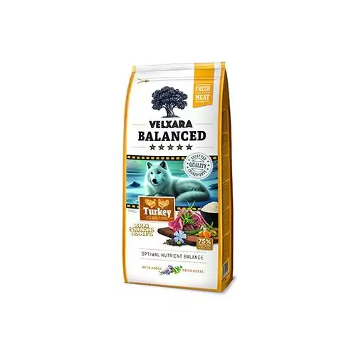 Velxara Balanced FM Dog Adult Monoprot.Turkey&Rice12kg