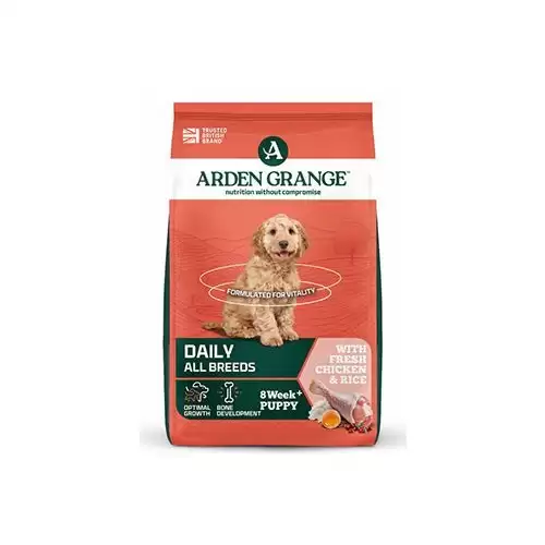 Arden Grange Dog Puppy/Junior rich in fresh Chick.14kg