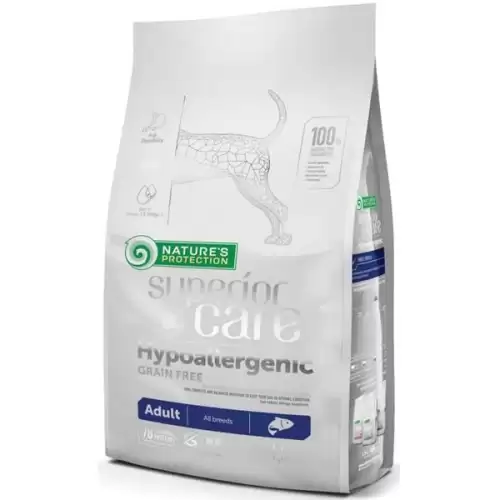 Nature's Protection Superior Care Dog Dry Hypoallergenic Adult GF Salmon 1,5 kg