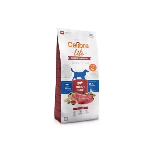Calibra Dog Life Senior Medium Fresh Beef 12kg