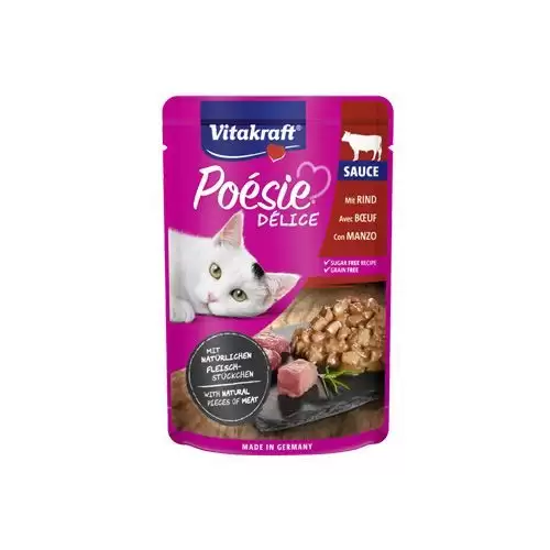 Vitakraft Cat Poésie Déli Sauce kapsička Hovězí 85g