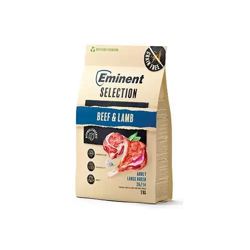 Eminent Dog Selection Adult Large Breed Beef&Lamb 2kg