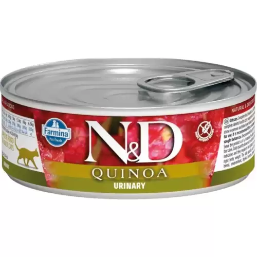  N&D QUINOA Cat konz. Urinary Duck & Cranberry 80 g