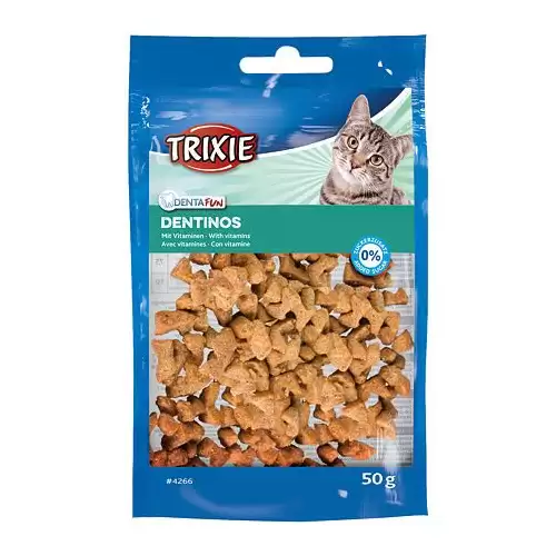 DentaFun Dentinos, vitamínové dentální pamlsky, 50 g TRIXIE