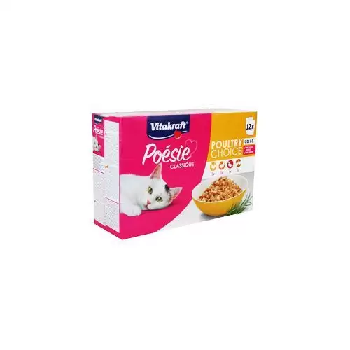 Vitakraft Cat Poésie Classique Gellée drůbeží 12x85g