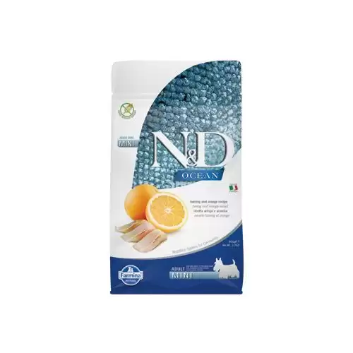 N&D OCEAN DOG Adult Mini Herring & Orange 800g