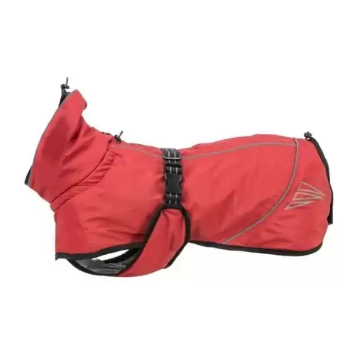 EXPLORE zimní termo-bunda pro psy, červená S: 40cm, hruď: 46-74cm, krk: až k 50cm