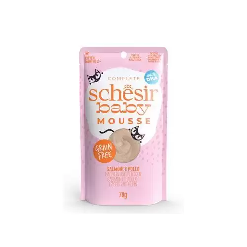 Schesir Cat kapsa Kitten Lifestage Mousse losos 70g