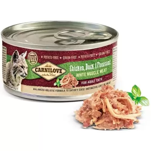  Carnilove Cat WMM konz. Chicken Duck & Pheasant 100 g