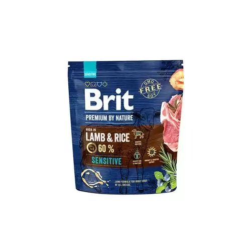 Brit Premium Dog by Nature Sensitive Lamb 1kg