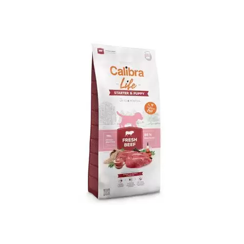 Calibra Dog Life Starter&Puppy Fresh Beef 12kg
