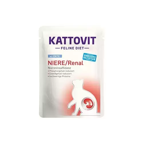 Kattovit Cat Kidney/Renal kachna kapsa 85g