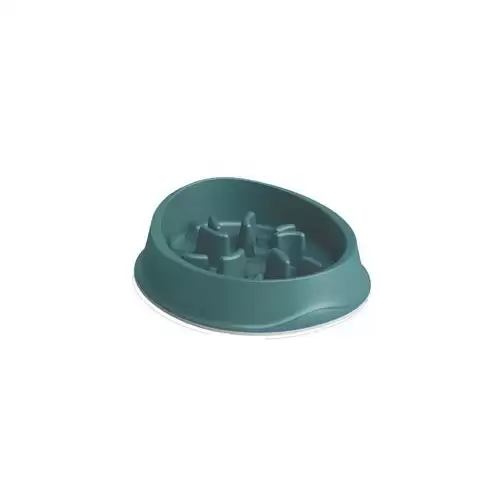 Miska proti hltání protiskluz SMART 0,5l zelená Zolux