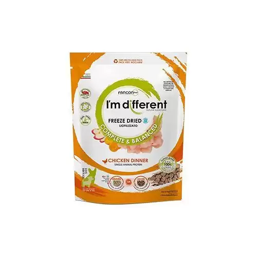 I´M DIFFERENT krmivo mrazem suš. Raw Chick.Dinner 156g