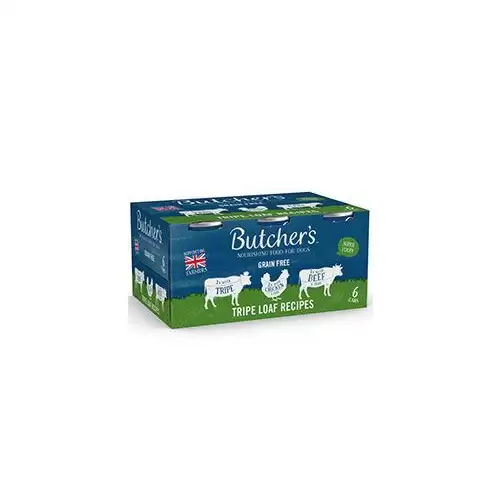 Butcher's Dog Original dršťky/kuře/hovězí konz. 6x400g