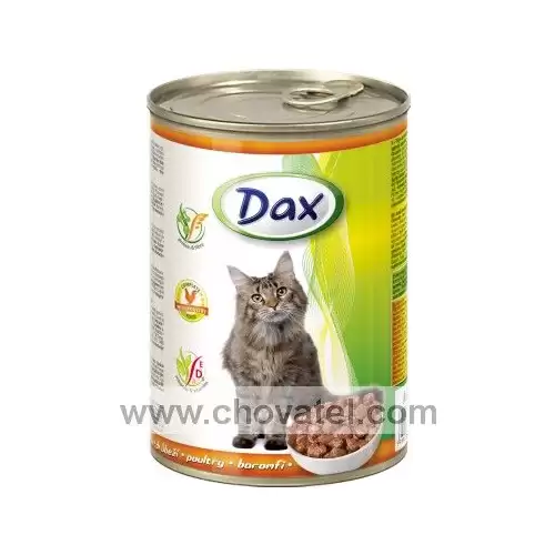 Dax drůbeží kousky - kočka 415g