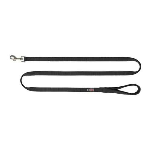 Vodítko PREMIUM extra dlouhé, černá M-L: 1,80 m/20 mm
