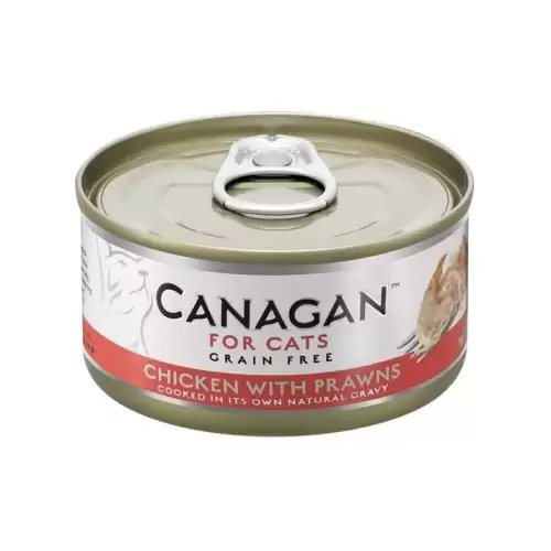  Canagan Cat konz. - Kuře a Krevety 75 g