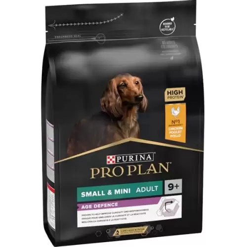  Pro Plan Dog Adult Small&Mini 9+Age Defence kuře 3 kg