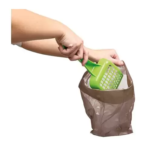 Sáčky na kočičí trus, kompostovatelné (3 role á 10 ks)