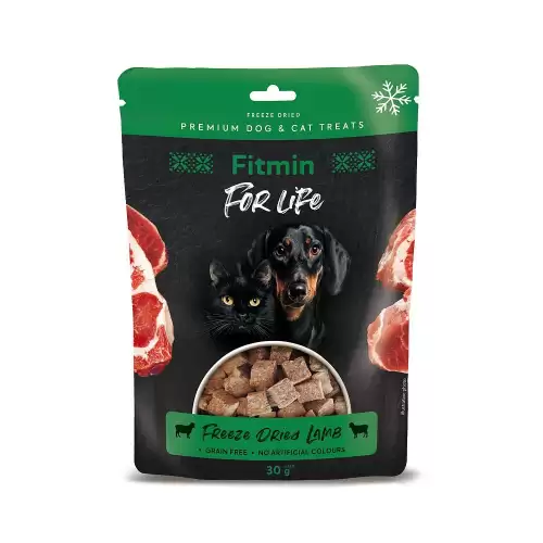 Fitmin For Life Cat & Dog Freeze Dried Lamb 30g