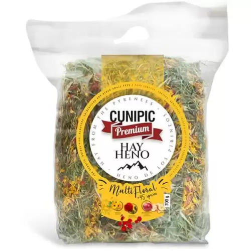  Seno 45 druhů bylin Cunipic Premium Multifloral 700 g