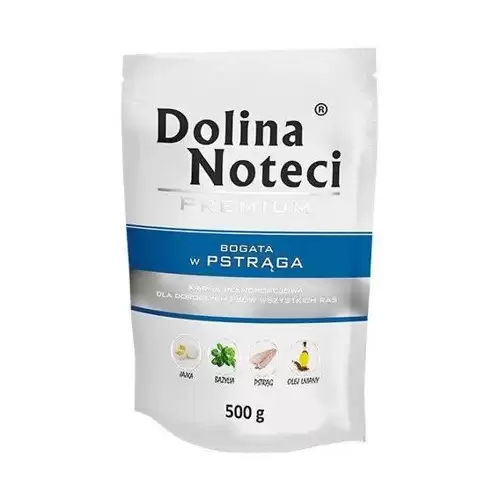 DOLINA NOTECI PREMIUM pstruh kapsička pro psy 500 g