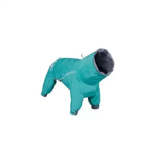 Obleček Hurtta Mudventure overal ECO paví zeleň 55M