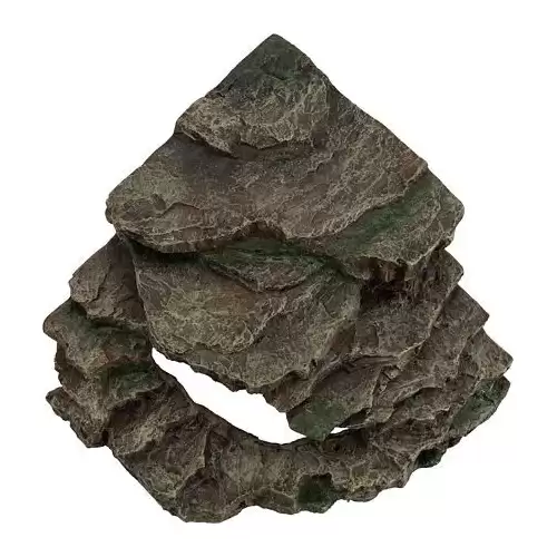 Rohová skála s jeskyní - deštný prales 24 x 19 x 25 cm