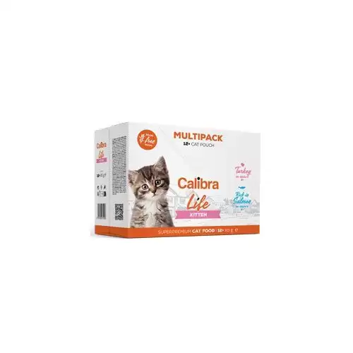 Calibra Cat Life kapsa Kitten Multipack 12x85g