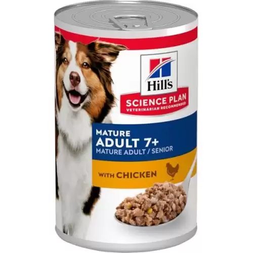  Hill's Science Plan Canine Mature Adult Chicken konzerva 370 g