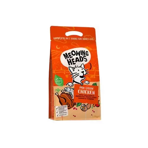 MEOWING HEADS Paw Lickin’ Chicken 1,5kg