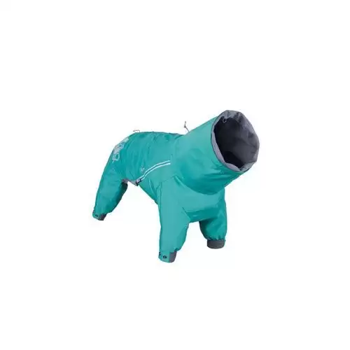 Obleček Hurtta Mudventure overal ECO paví zeleň 45M